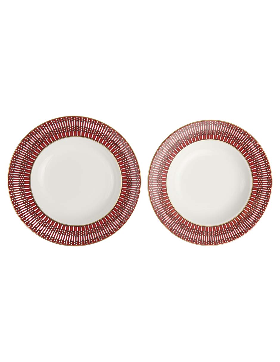 Plato sopa Arcadia de porcelana 2 piezas 2