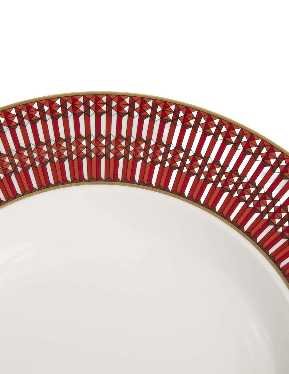Plato sopa Arcadia de porcelana 2 piezas 3