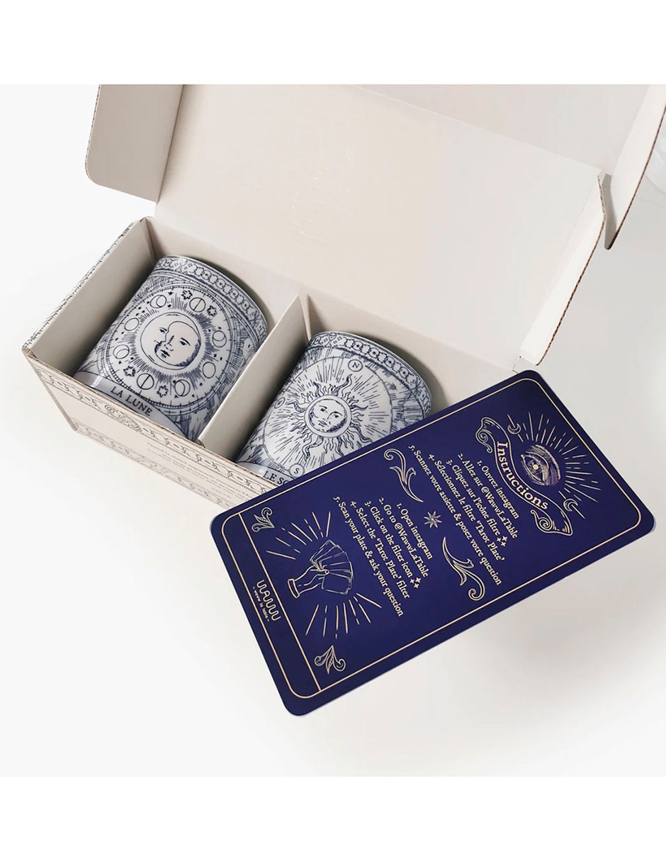 Set de tazas clásica Tarot 2 piezas 2