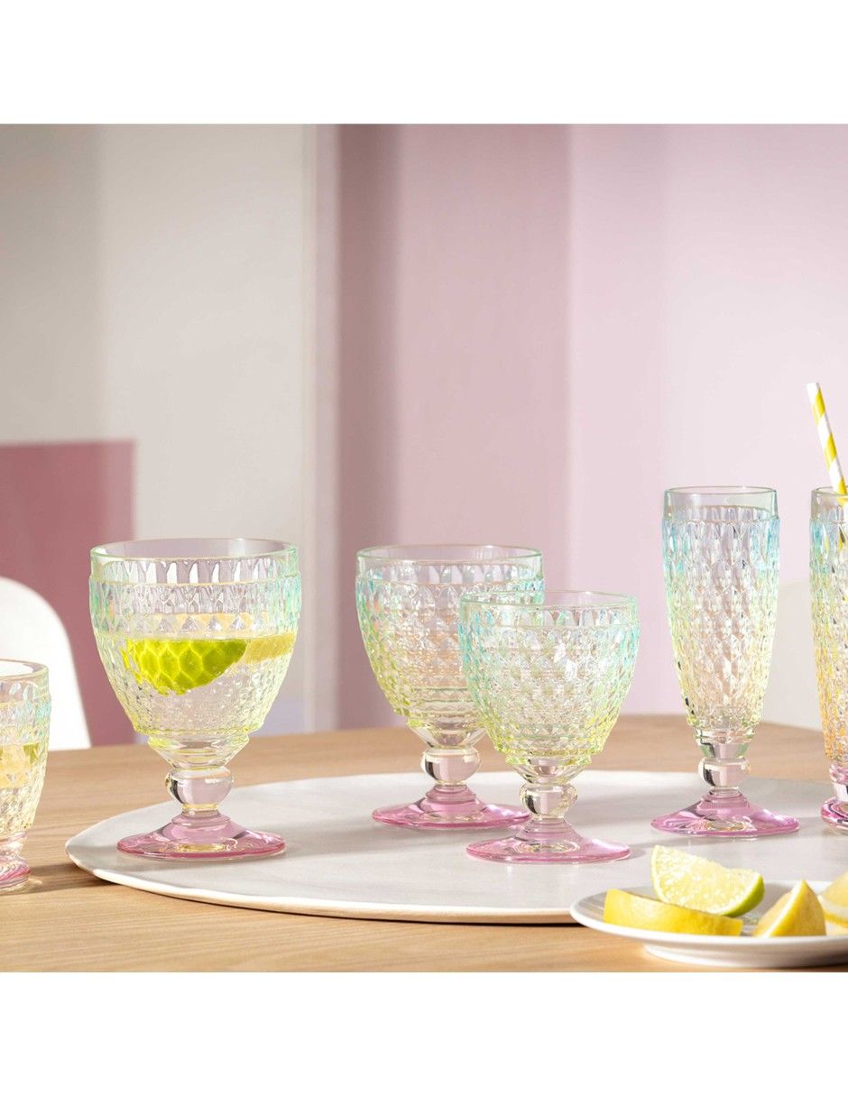 Set de vasos doble old fashion Boston de vidrio con 4 piezas 3