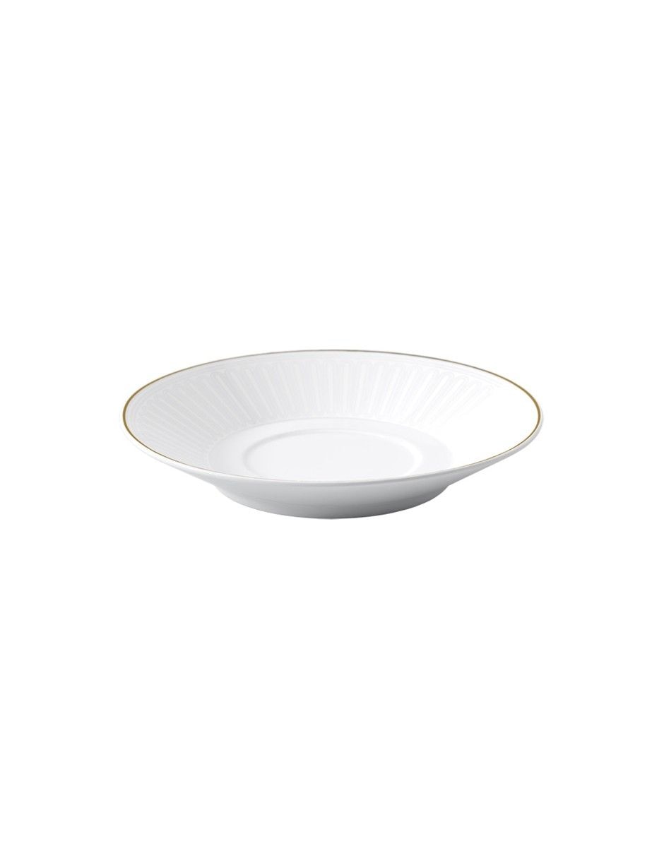 Plato para taza Chateau Septfontaines de porcelana Plato para taza Chateau Septfontaines de porcelana