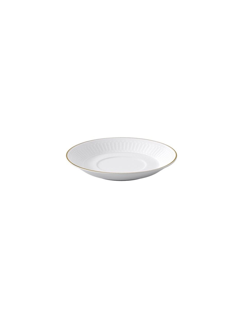 Plato para taza espresso Chateau Septfontaines de porcelana Plato para taza espresso Chateau Septfontaines de porcelana