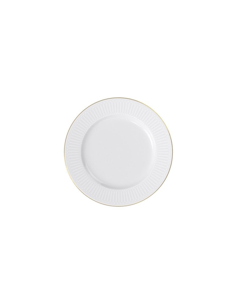 Plato base Chateau Septfontaines de porcelana
