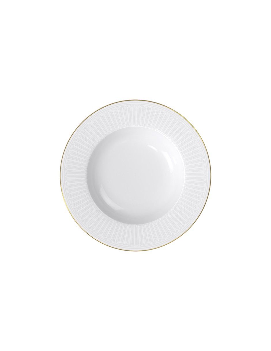 Plato hondo Chateau Septfontaines de porcelana Plato hondo Chateau Septfontaines de porcelana