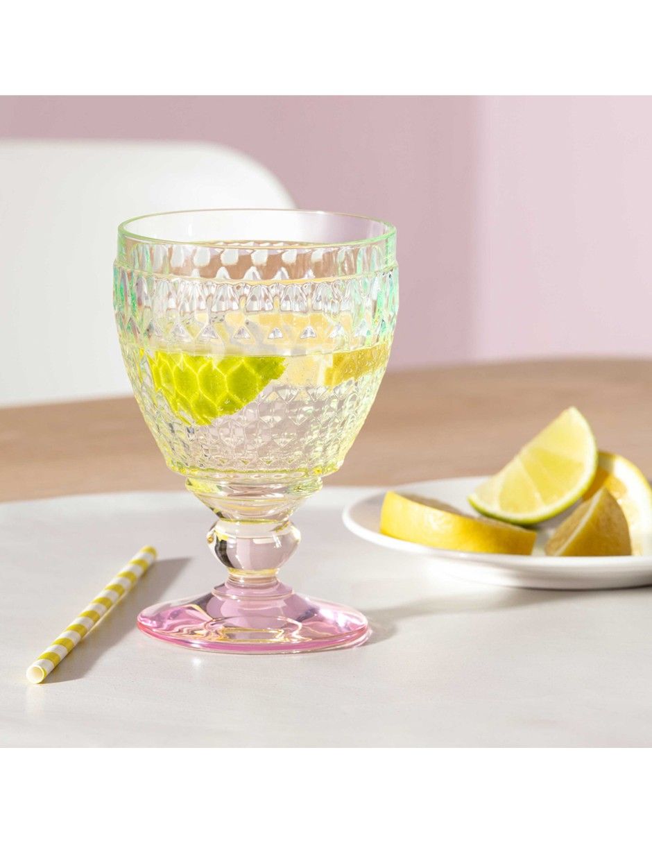 Set de copas para agua Boston de cristal 4 piezas 3