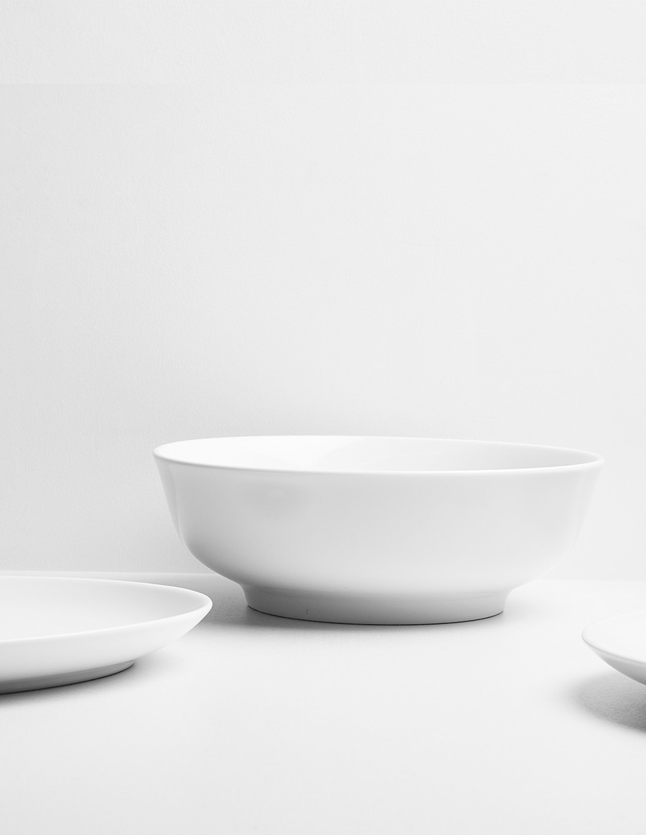 Ensaladera Fusion de porcelana 3