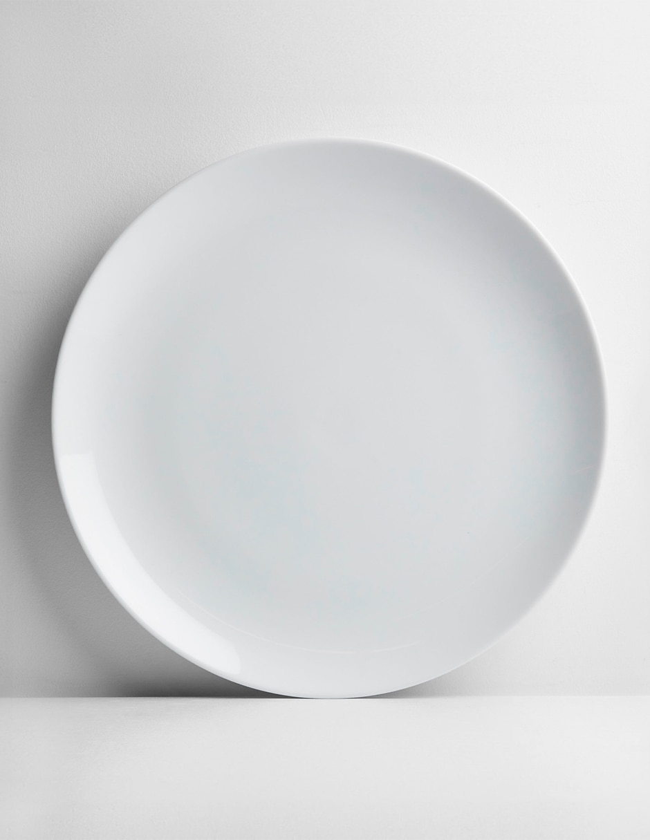 Plato base FUSION de porcelana 2