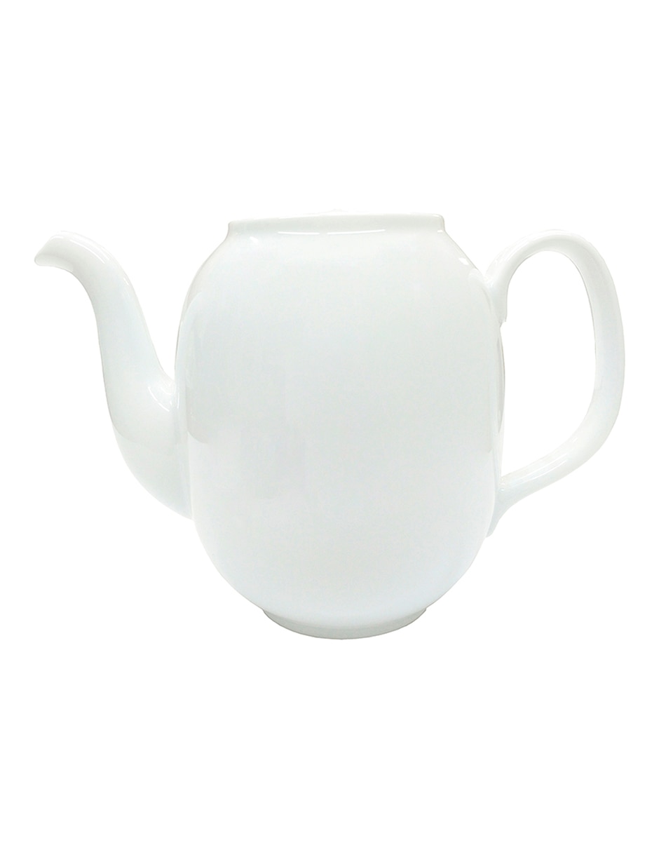 Tetera convencional de porcelana