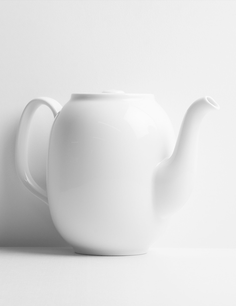 Tetera convencional de porcelana 2