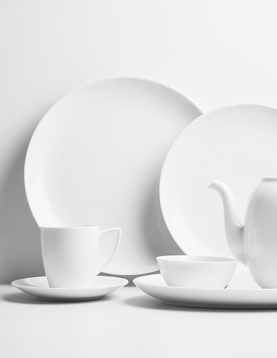 Plato para taza FUSION de porcelana 3