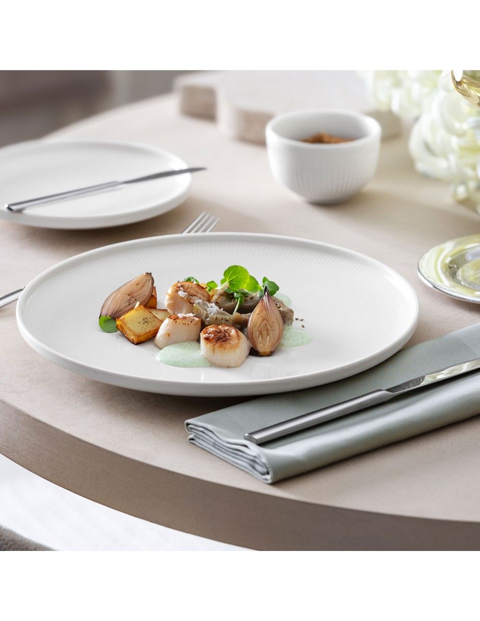 Plato trinche Afina de porcelana 2