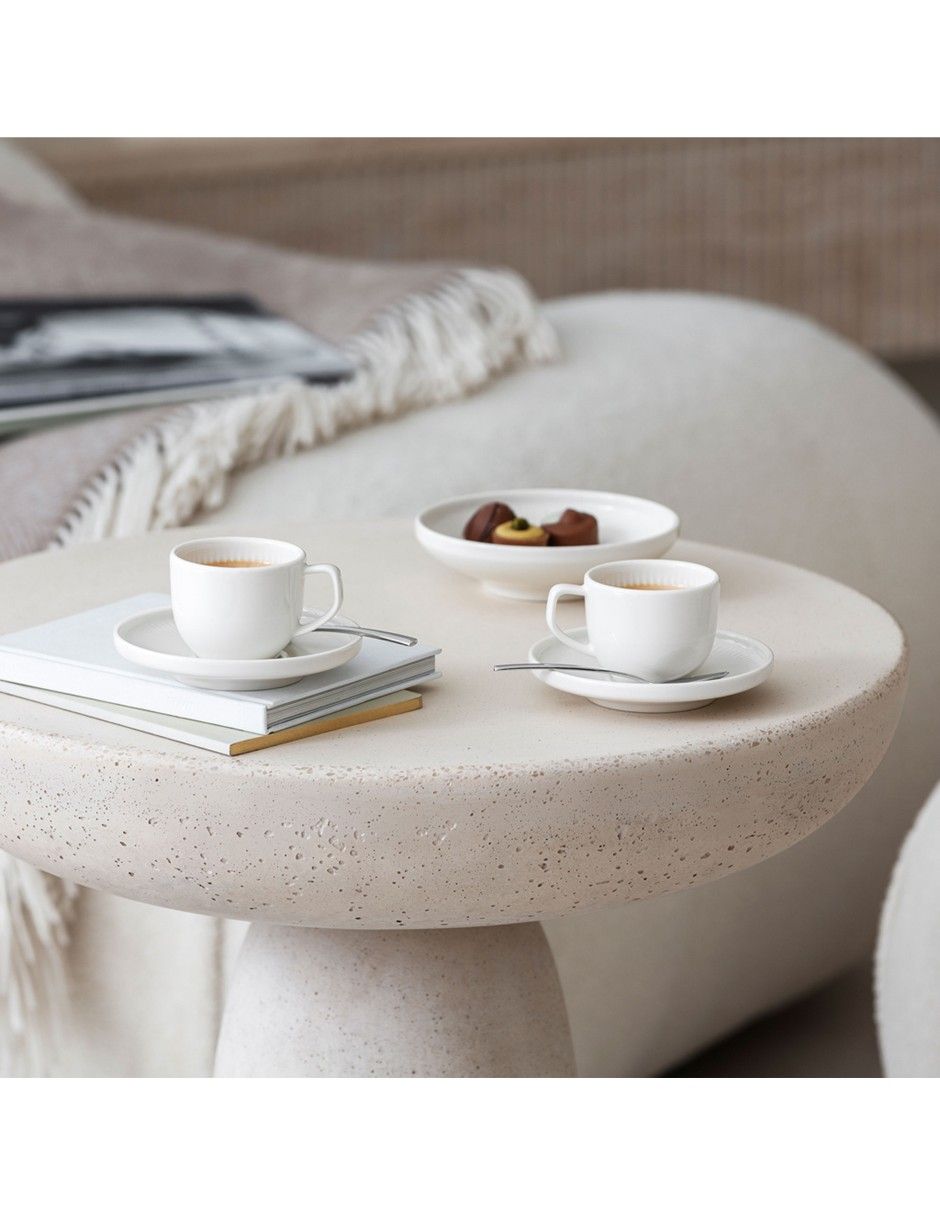 Plato para taza Afina de porcelana 3