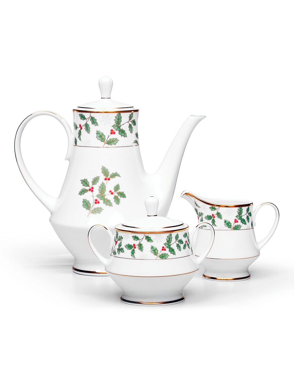 Cremera Holly & Berry de porcelana 2