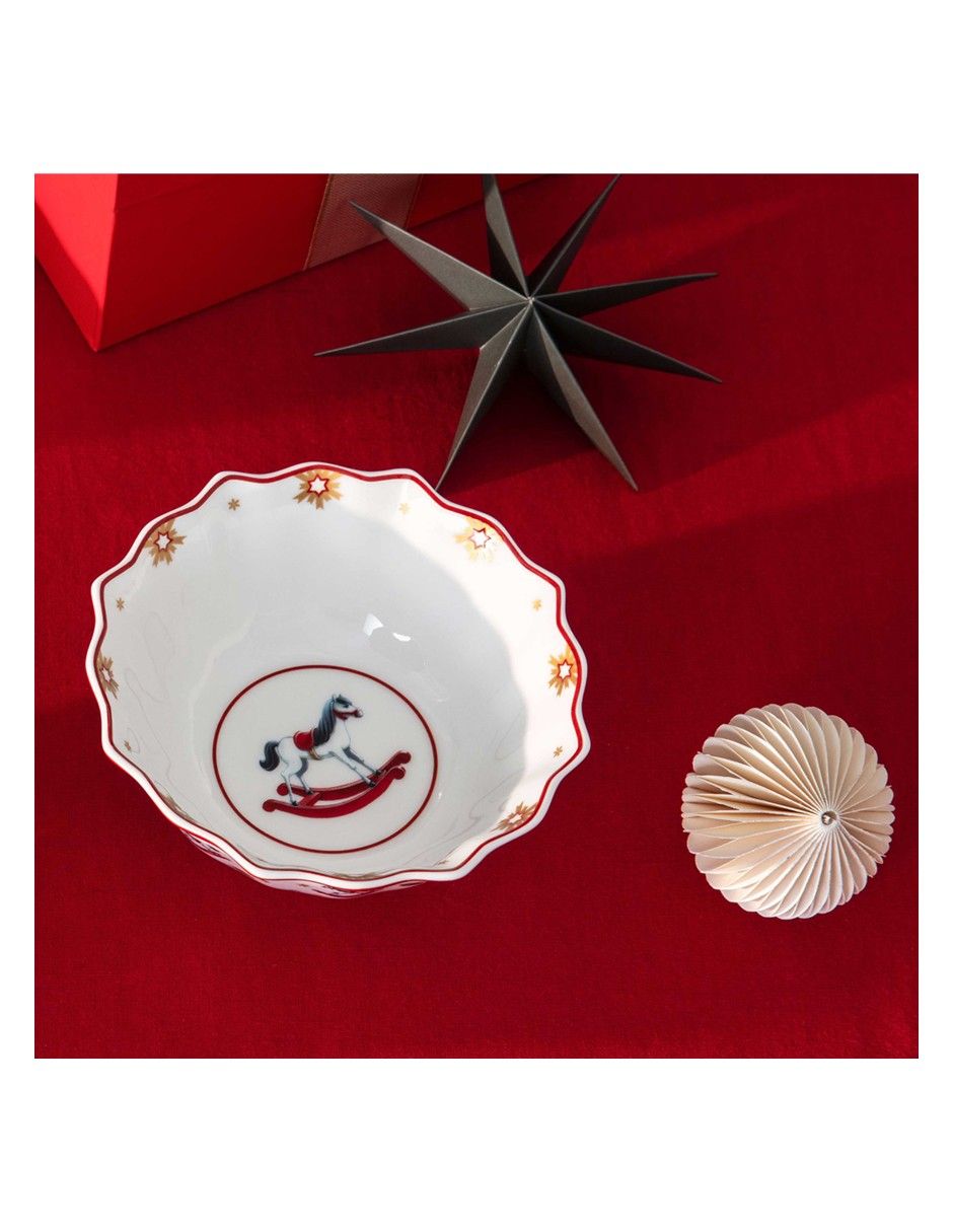 Vajilla cerrada navideña Toy's Delight de porcelana para 2 personas 3