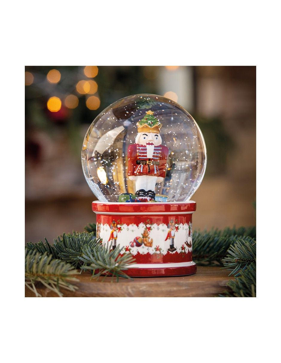 Figura decorativa de esfera Cascanueces CHRISTMAS TOYS de cristal