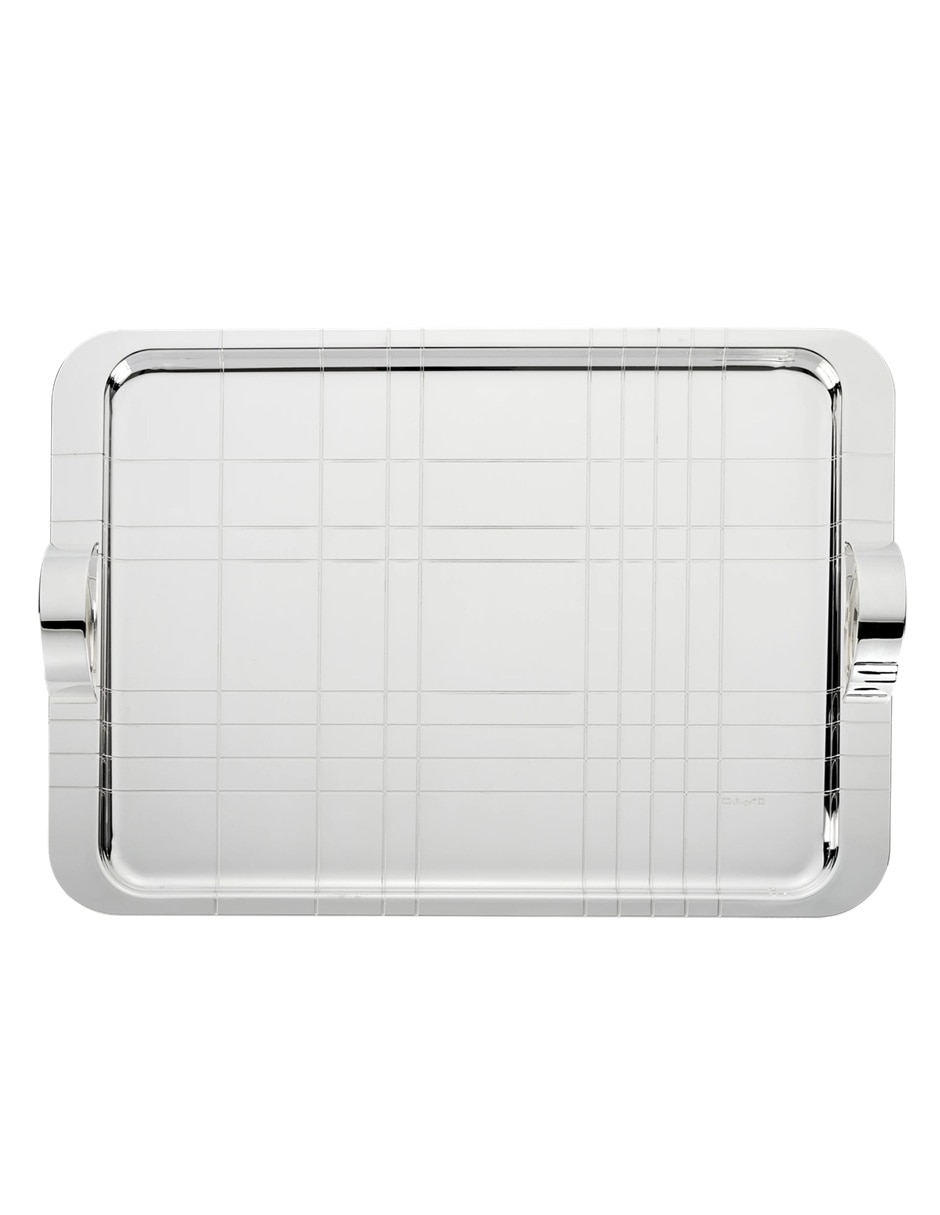 Bandeja decorativa Graphik de metal