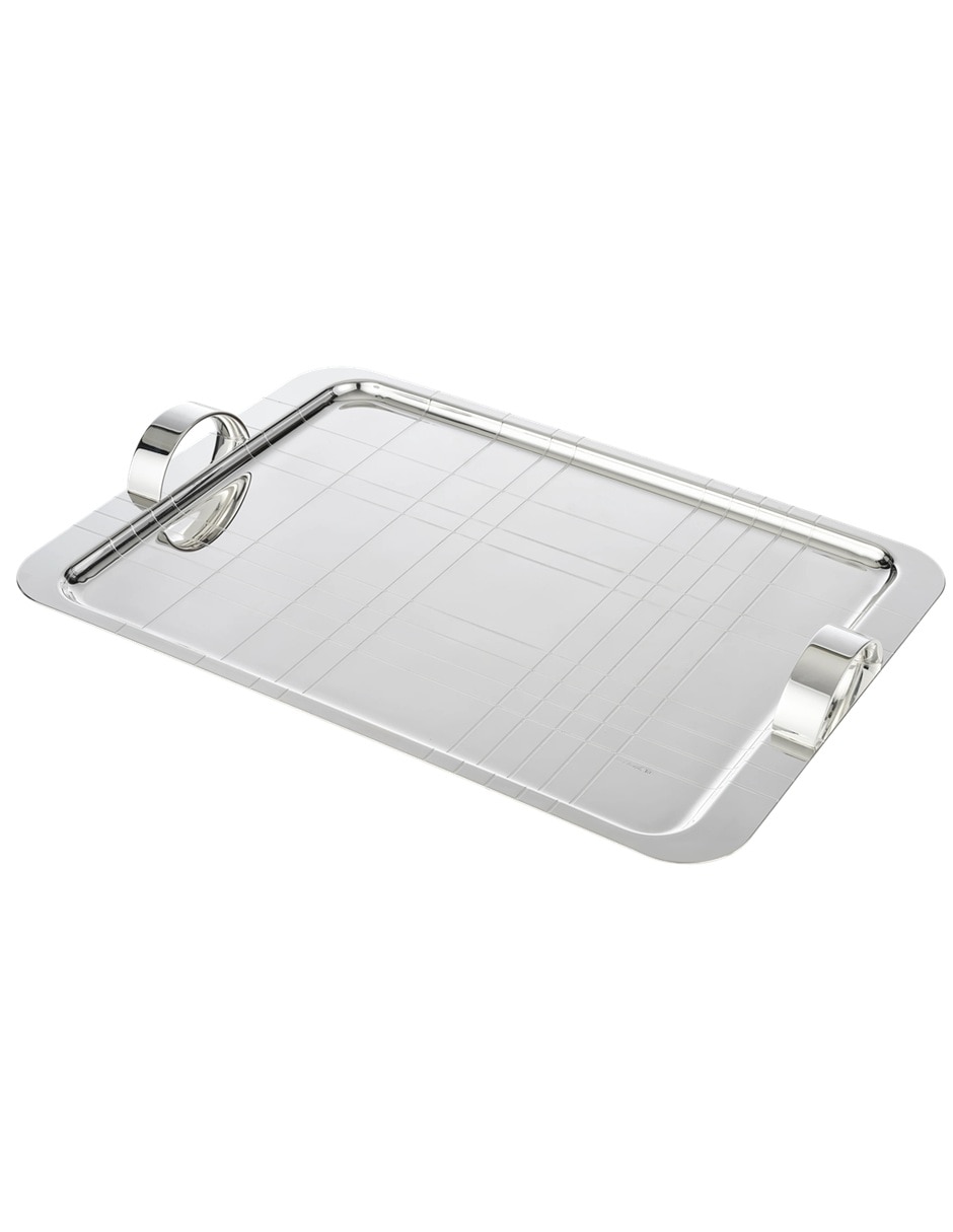 Bandeja decorativa Graphik de metal 2