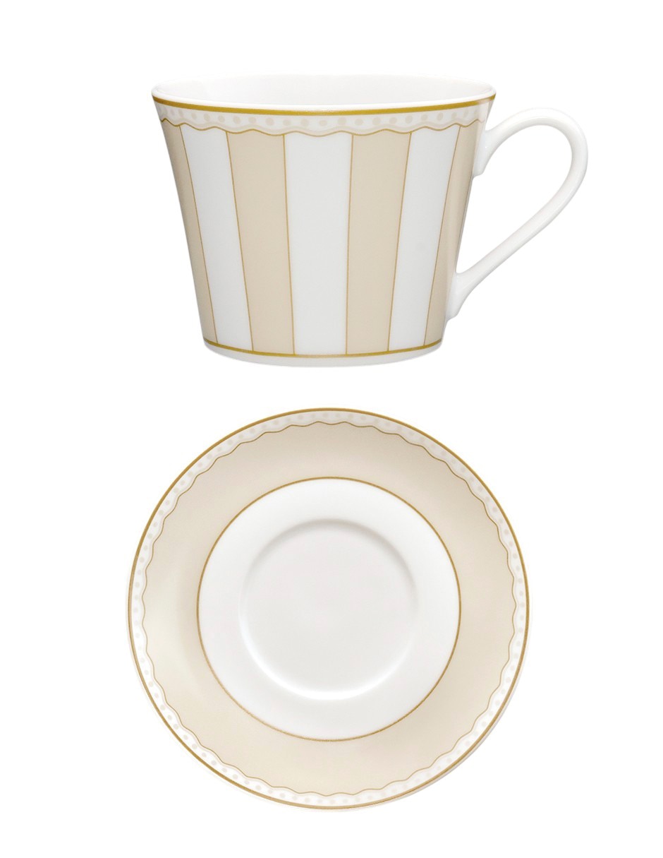 Taza terno Carnivale Champagne 2 piezas