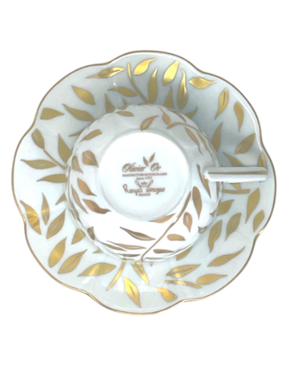Taza terno Olivier Gold 2 piezas 2
