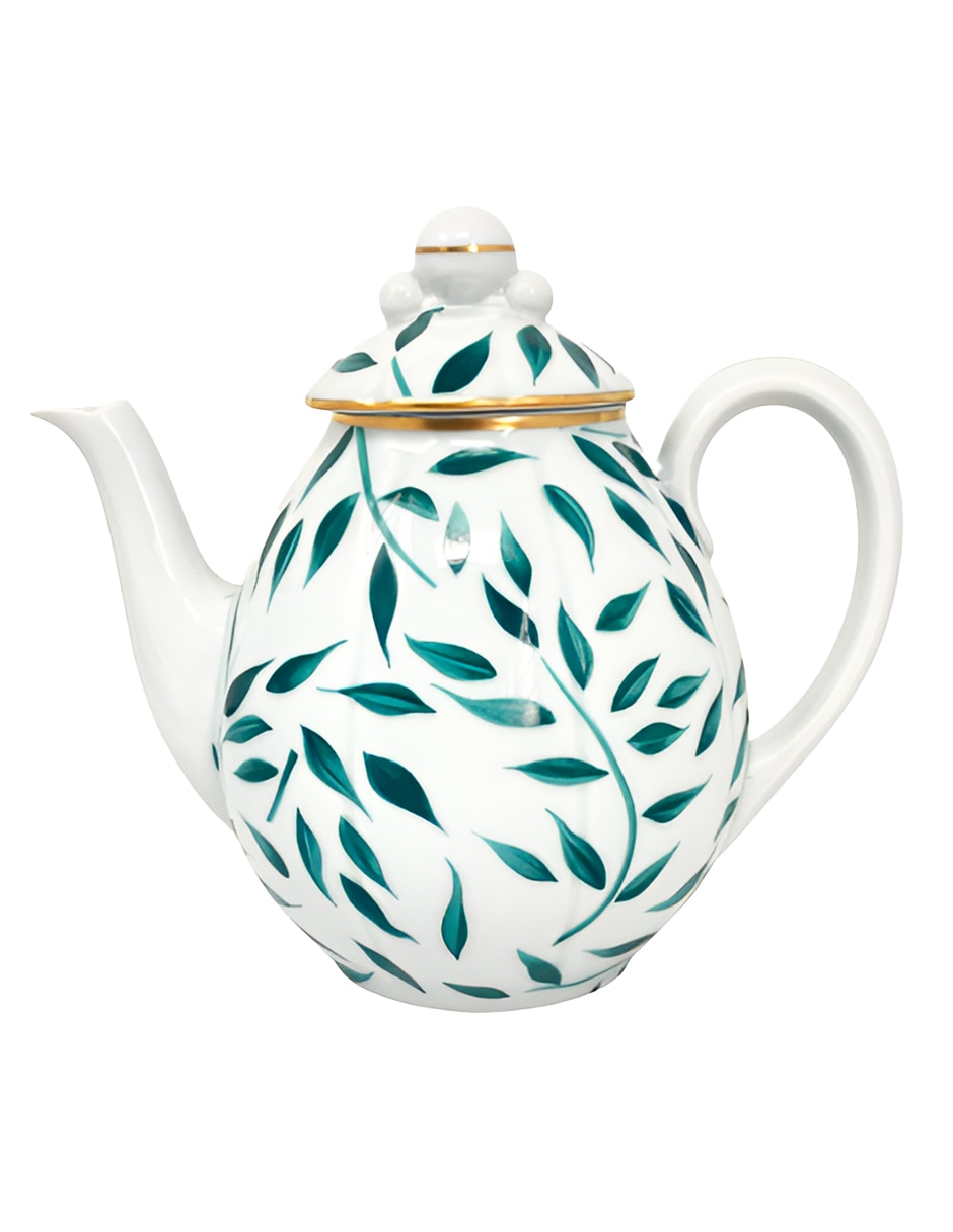Tetera convencional de porcelana