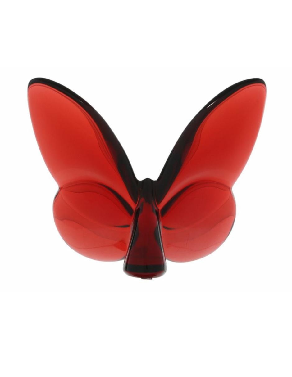 Figura decorativa de mariposa Topacio de cristal 3